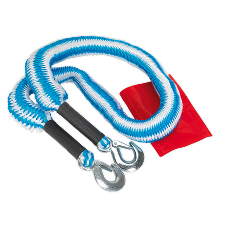 Tow Rope 2000kg Rolling Load Capacity - TH2502 - Farming Parts