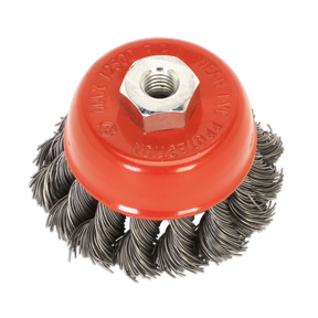 Twist Knot Wire Cup Brush Ø65mm M14 x 2mm - TKCB651 - Farming Parts