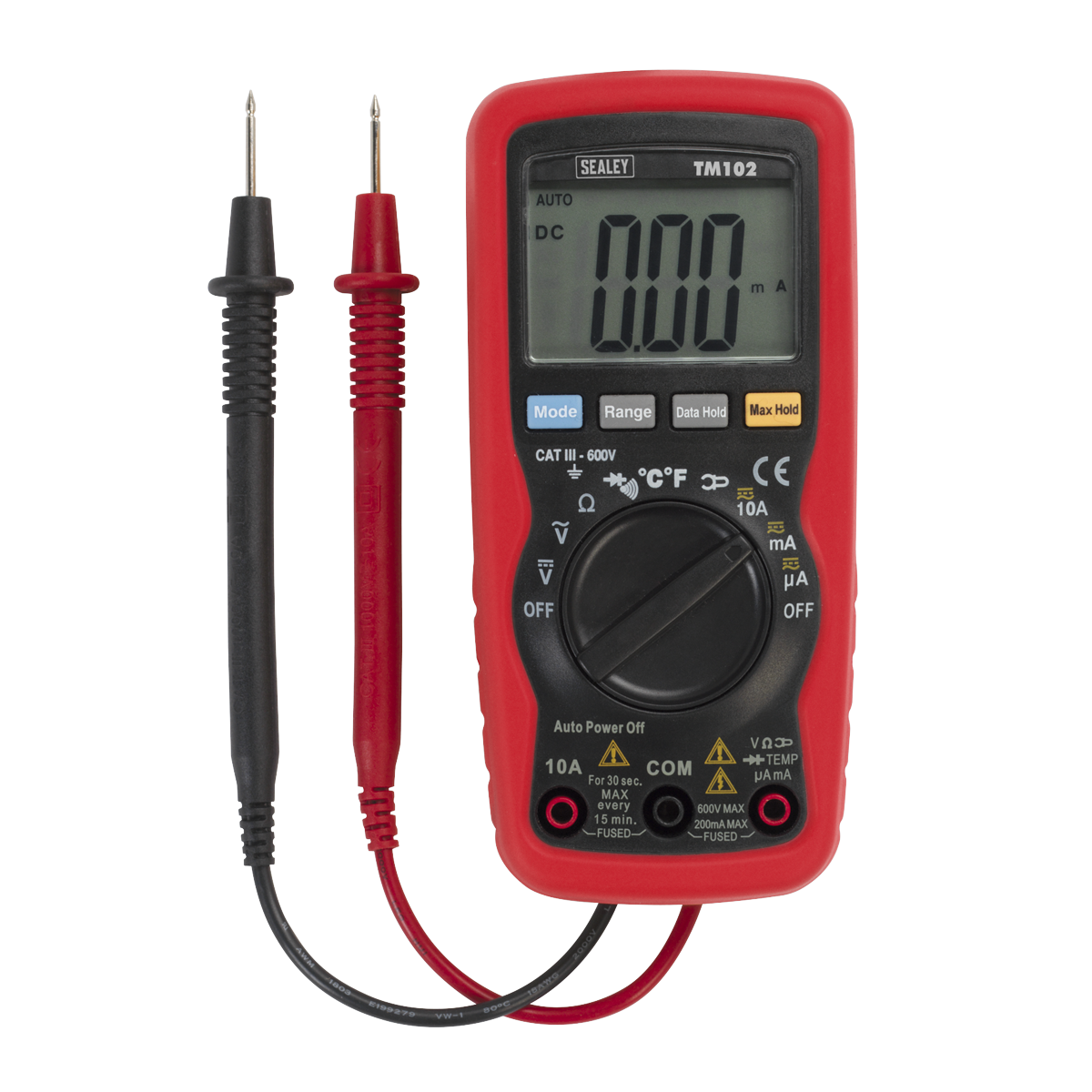 Professional Auto-Ranging Digital Multimeter - 8-Function - TM102 - Farming Parts