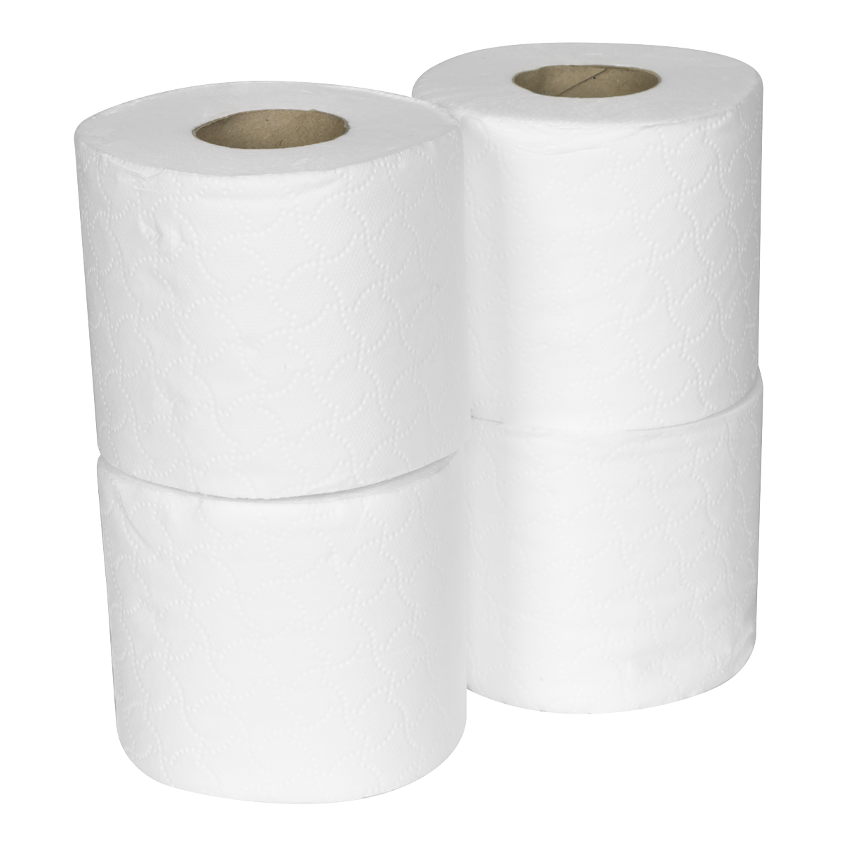 Plain White Toilet Roll - Pack of 4 x 10 (40 Rolls) - TOL40 - Farming Parts