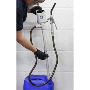 Battery Operated Fluid Transfer Pump with Nozzle - SE-TP81