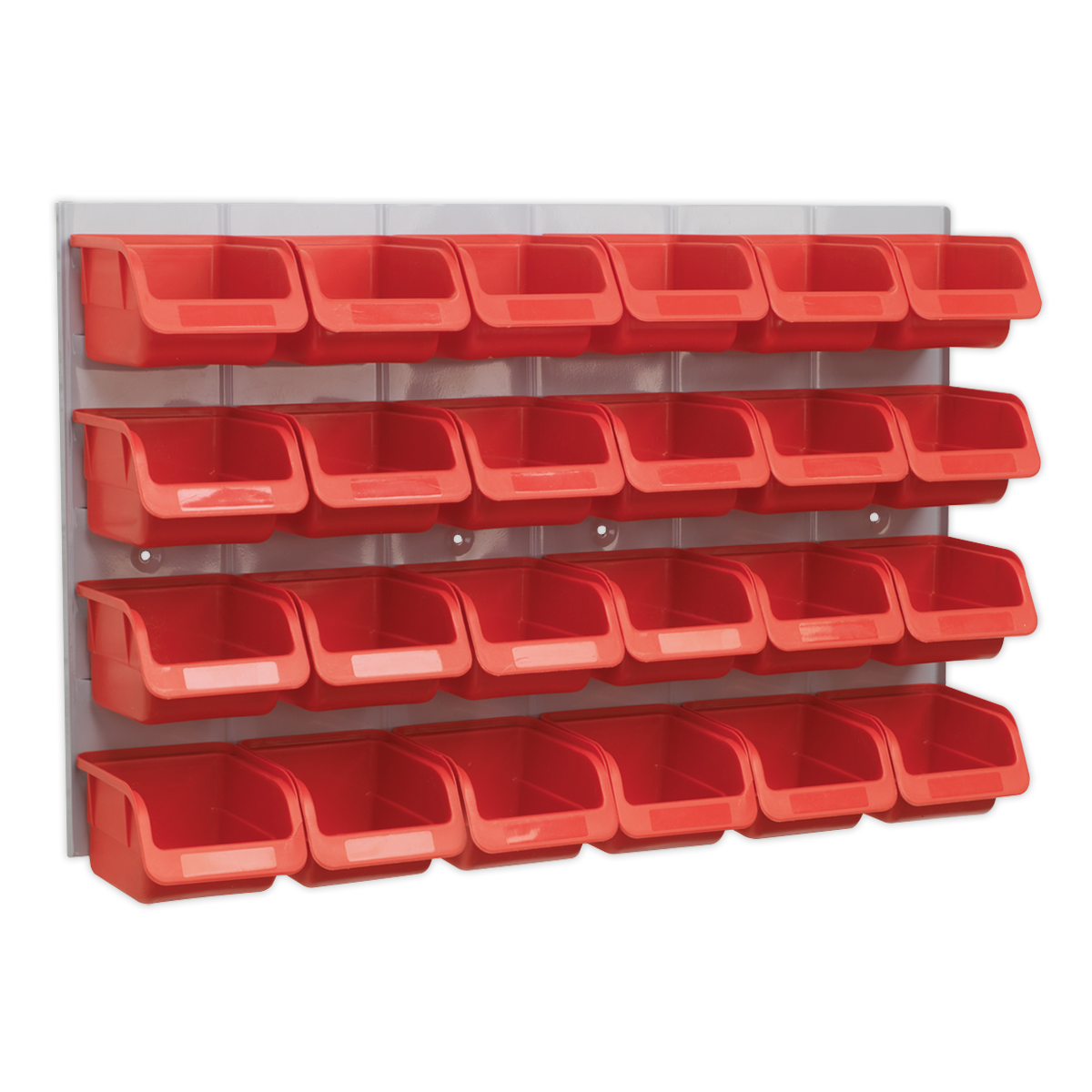 Bin & Panel Combination 24 Bins - Red - TPS130 - Farming Parts
