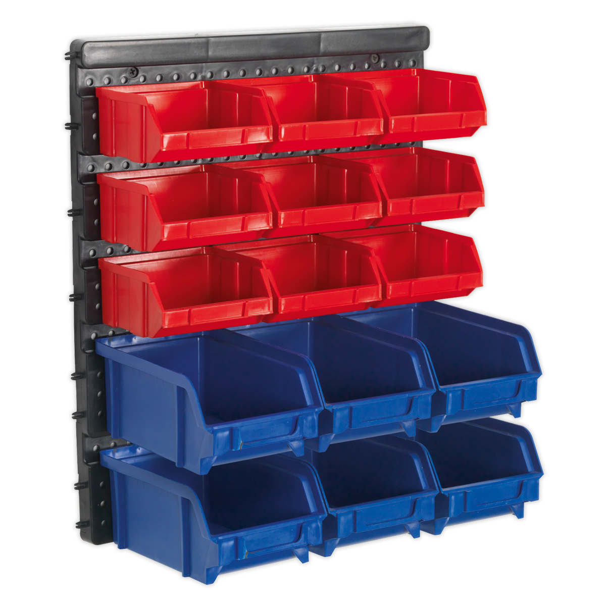 Bin Storage System Wall Mounting 15 Bins - TPS1569WM - Farming Parts