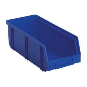 Plastic Storage Bin Deep 105 x 240 x 85mm - Blue Pack of 28 - TPS2D - Farming Parts