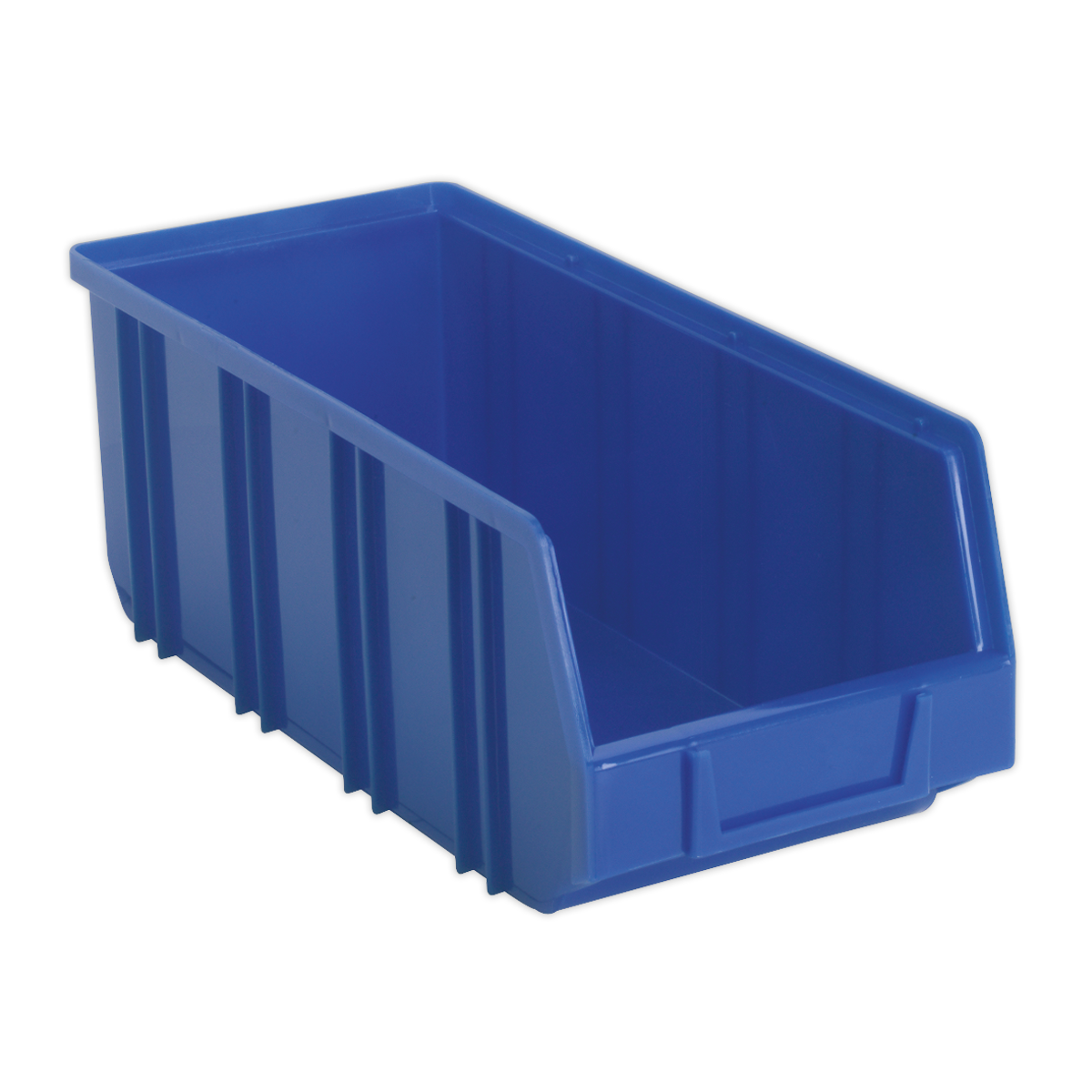 Plastic Storage Bin Deep 145 x 335 x 125mm Blue Pack of 16 - TPS3D - Farming Parts