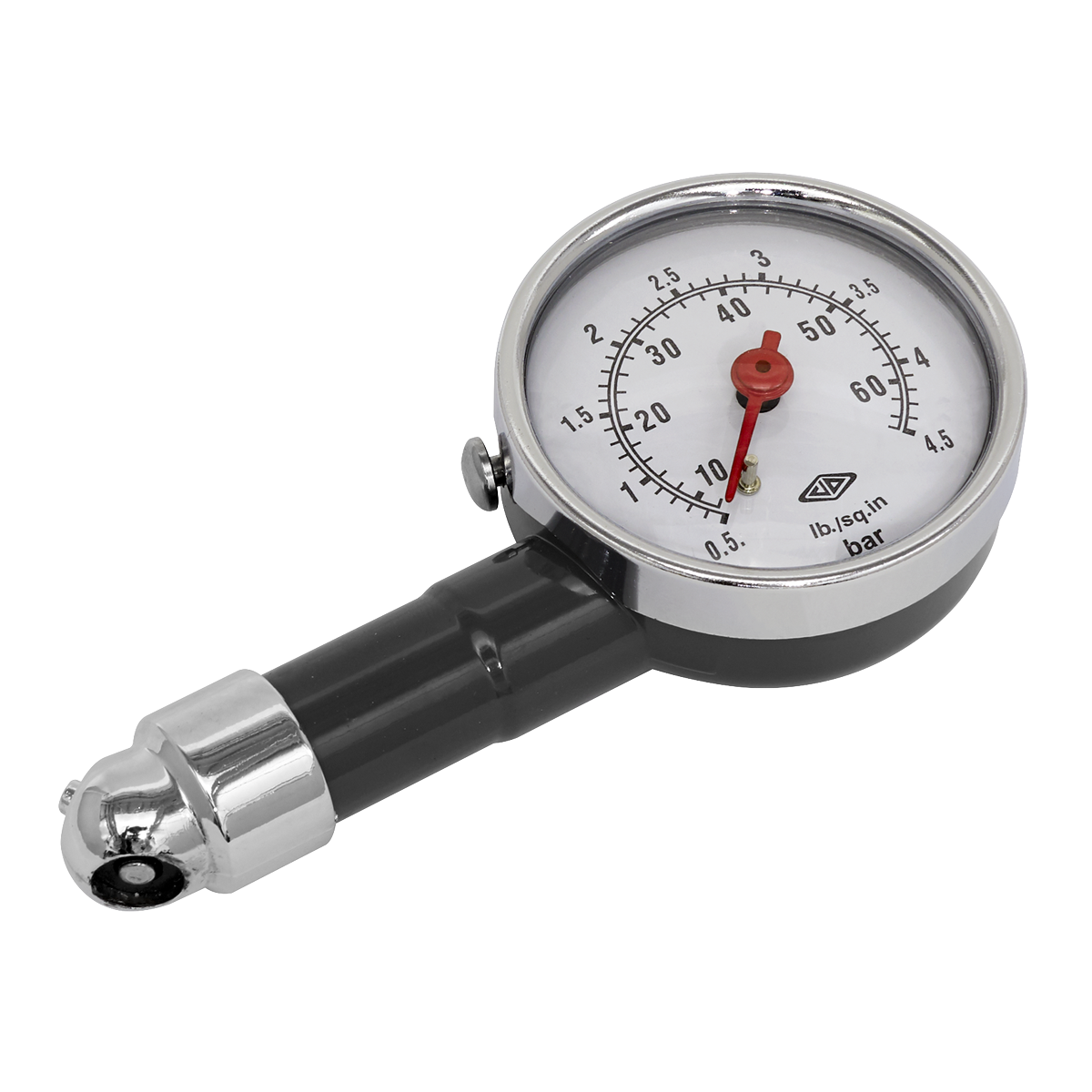 Tyre Pressure Gauge Dial Type 0-4.5bar(0-60psi) - TST/PG97 - Farming Parts