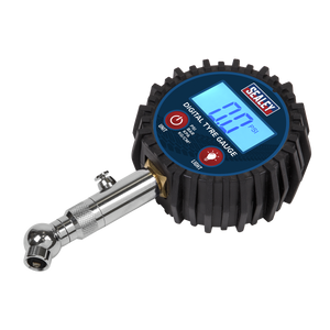 Digital Tyre Pressure Gauge with Swivel Head & Quick Release - TST001 - Farming Parts