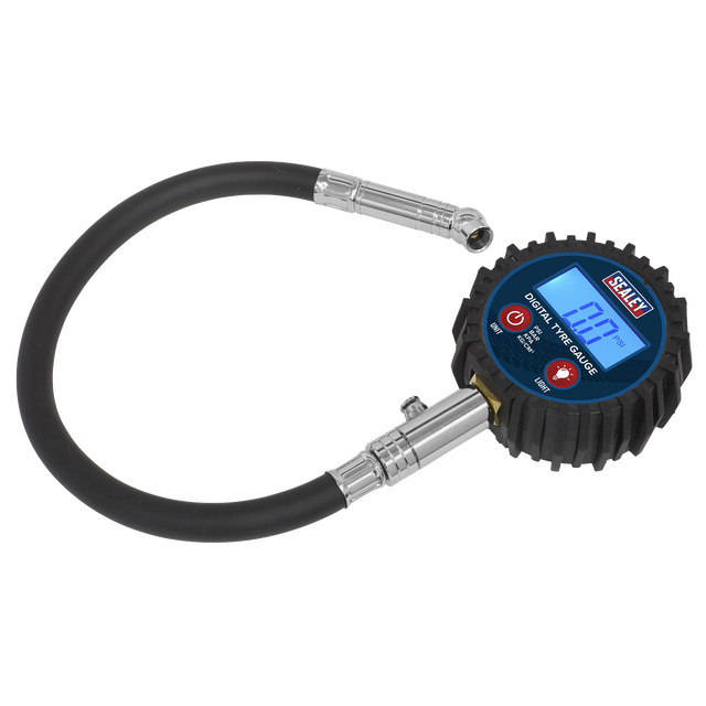 Digital Tyre Pressure Gauge with Push-On Connector - TST002 - Farming Parts