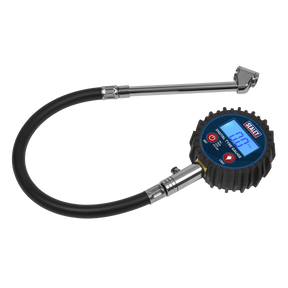 Digital Tyre Pressure Gauge with Twin Push-On Connector - TST003 - Farming Parts