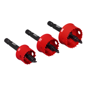 Thin Wall Hole Saw Set 3pc - SE-TWHS3