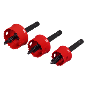 Thin Wall Hole Saw Set 3pc - SE-TWHS3