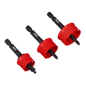 Thin Wall Hole Saw Set 3pc - SE-TWHS3