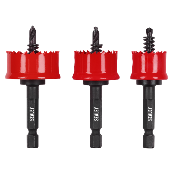 Thin Wall Hole Saw Set 3pc - SE-TWHS3