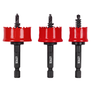 Thin Wall Hole Saw Set 3pc - SE-TWHS3