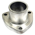 Image of a Sparex Thermostat Housing (Sparex Part No. S.62262) with a flange base containing three bolt holes.