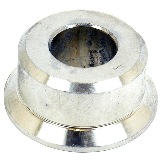 The Sparex Towing Eye Bush 25 x 50 x 60mm, available as a single piece under Agripak (Sparex Part No.S.56835), is a metallic, cylindrical bushing with a wide base and a central hole, compatible with standard hitch pins.