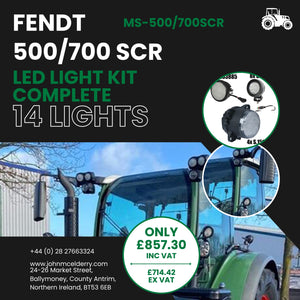 Fendt 500/700 SCR LED Light Kit Complete