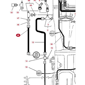 Massey Ferguson - Tube - 3714052M91 - Farming Parts