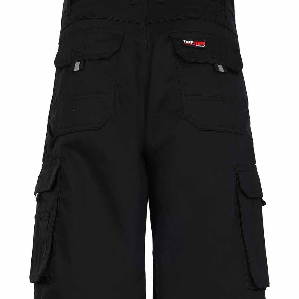 TuffStuff Pro Heavy-Duty Cargo Work Shorts – Black – 811