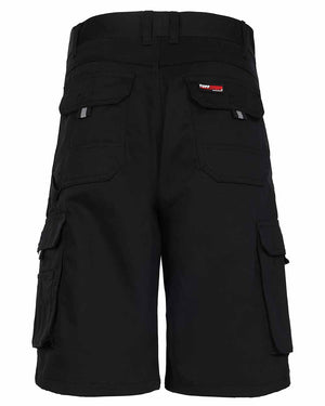 TuffStuff Pro Heavy-Duty Cargo Work Shorts – Black – 811