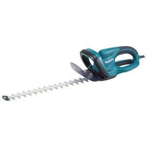The Makita Hedge Cutter 22" 550W features a long blade and an ergonomic handle, making it ideal for any gardening工具.
