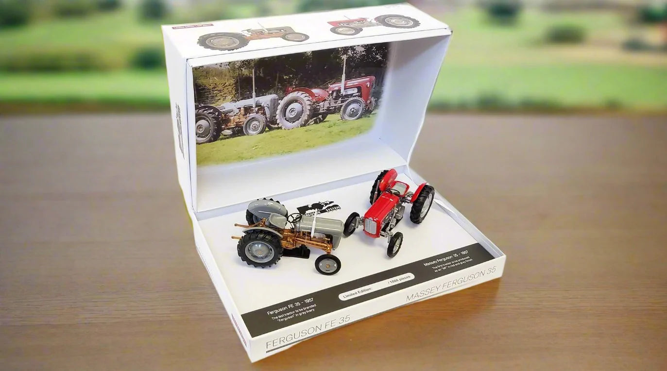 Limited Edition - Ferguson FE35 & Massey Ferguson 35 Gift Set - UH7125