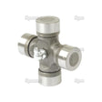 A Sparex Universal Joint - 27 x 74.5mm (Standard Duty) with four cylindrical ends and a central grease fitting, Sparex Part No.S.2448.