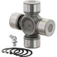 Sparex Universal Joint - 35 x 94mm (Standard Duty), Sparex Part No.S.2499, with a grease fitting and retaining clips, displayed against a white background.