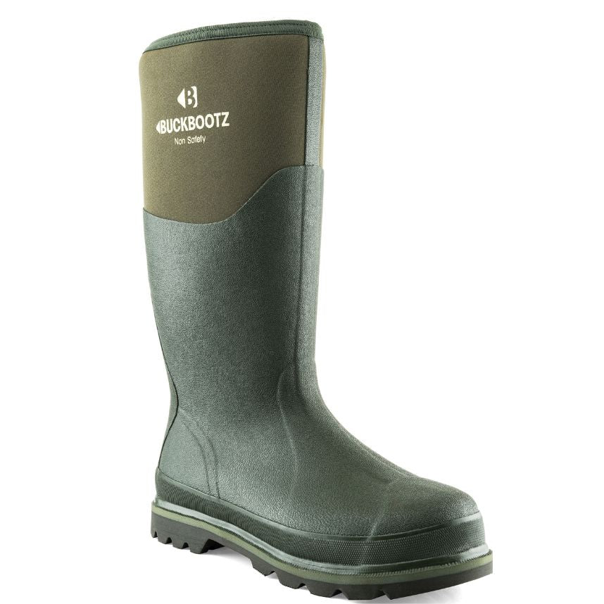 Buckler Green Buckbootz Non-Safety Waterproof Boots | BBZ5020