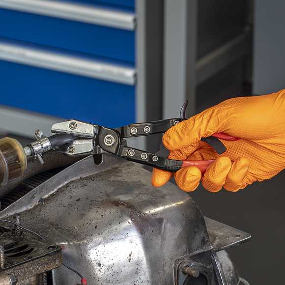 Ratchet Hose Clamp Pliers 210mm - SE-VS0034