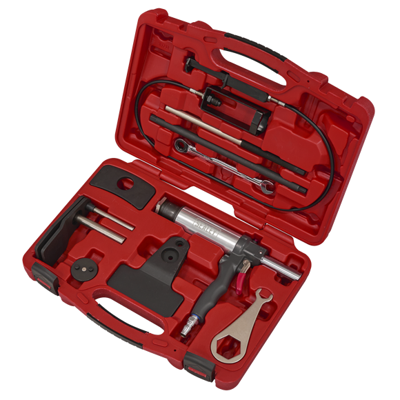 Brake Piston Spreader/Wind Back & Hose Clip Tool - Pneumatic - SE-VS0249