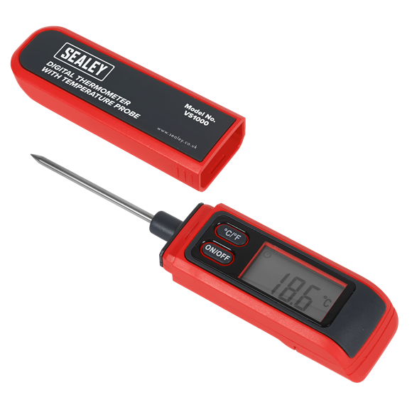 Digital Thermometer with Temperature Probe - SE-VS1000