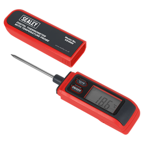 Digital Thermometer with Temperature Probe - SE-VS1000
