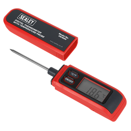 Digital Thermometer with Temperature Probe - SE-VS1000