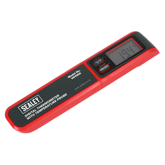 Digital Thermometer with Temperature Probe - SE-VS1000