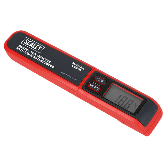 Digital Thermometer with Temperature Probe - SE-VS1000