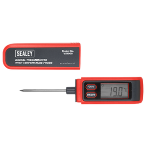 Digital Thermometer with Temperature Probe - SE-VS1000