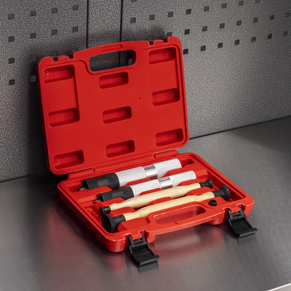 Valve Collet Remover/Installer Lapping Set 5pc - SE-VS1543