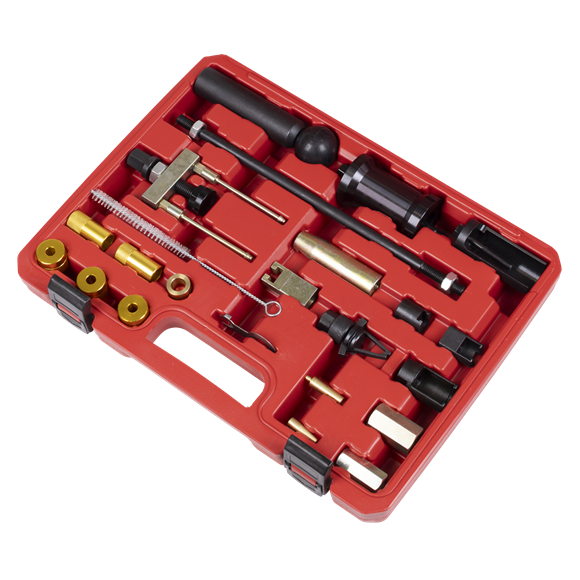 Sealey Fuel Injector Puller & Service Kit for VAG 24pc SE VS2083