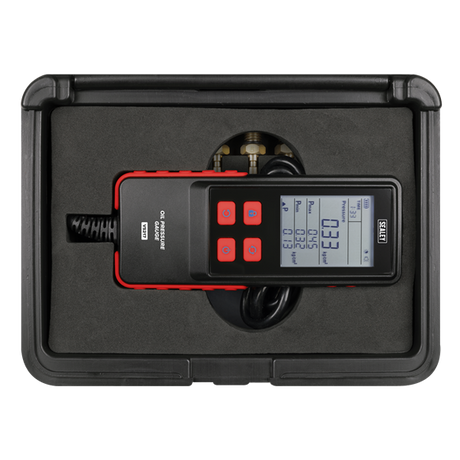 Sealey Digital Oil Pressure Test Kit 18pc SE VS217