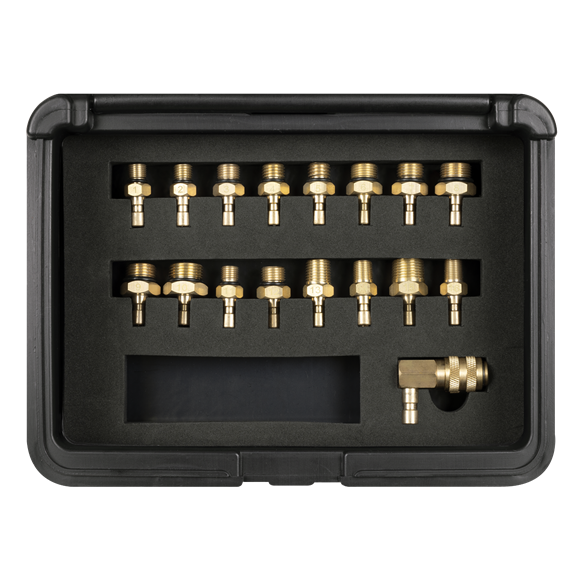 Sealey Digital Oil Pressure Test Kit 18pc SE VS217