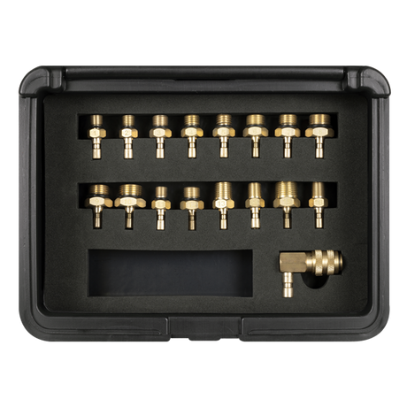 Sealey Digital Oil Pressure Test Kit 18pc SE VS217