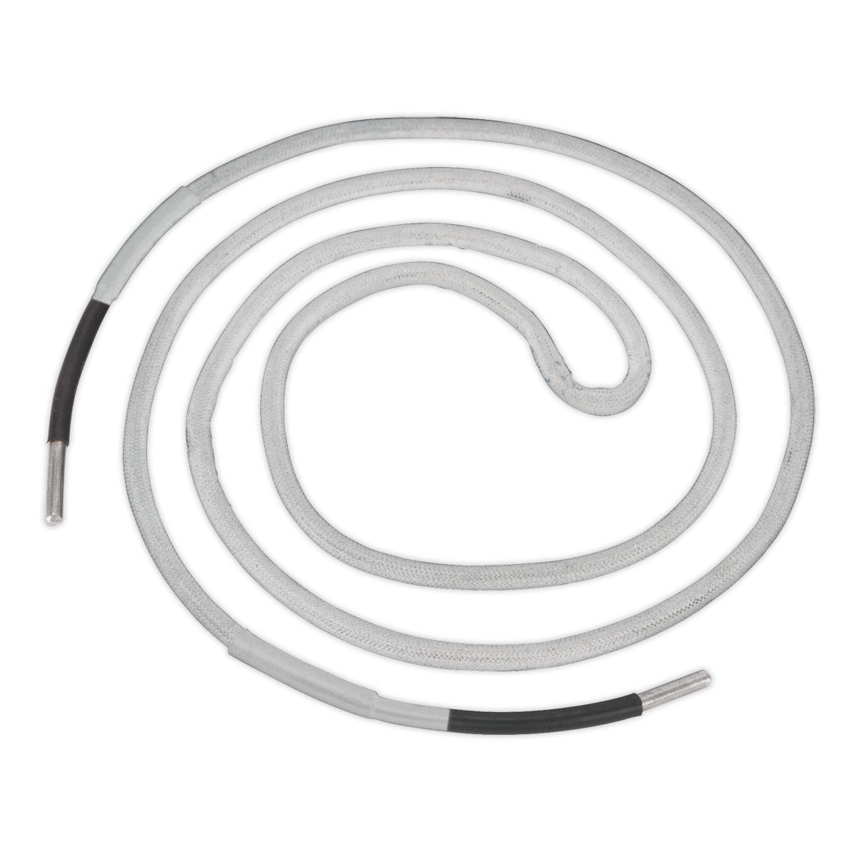 A flexible black and white induction coil, 830mm in length with a loop at one end, Model No. VS2410 by Sealey.