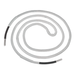 A flexible black and white induction coil, 830mm in length with a loop at one end, Model No. VS2410 by Sealey.