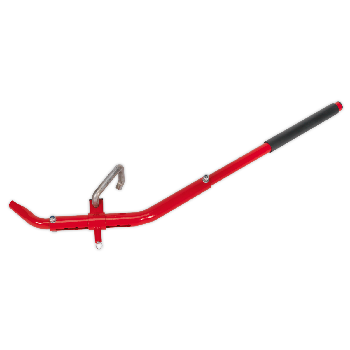 If you're looking for a reliable log handling tool, consider the Sealey Suspension Arm Lever - VS3815, which features a metal hook, rubber grip handle, and an adjustable fulcrum for maximum efficiency.