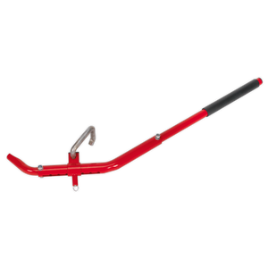 If you're looking for a reliable log handling tool, consider the Sealey Suspension Arm Lever - VS3815, which features a metal hook, rubber grip handle, and an adjustable fulcrum for maximum efficiency.