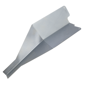 The Sealey Oil Filter Drain Funnel - Vauxhall/Opel - VS5053 is a time-saving tool, expertly bent and shaped with two holes on one end resembling a channel, and is ideal for working with an engine oil filter.