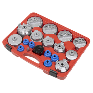 Oil Filter Cap Wrench Set 19pc - SE-VS7013