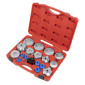 Oil Filter Cap Wrench Set 19pc - SE-VS7013