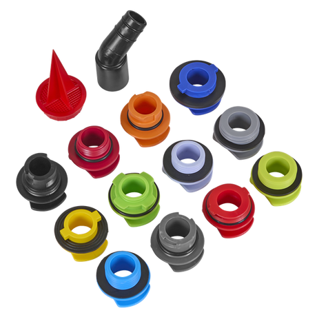 Sealey Master Engine Oil Funnel Filling Kit 15pc SE VS7107